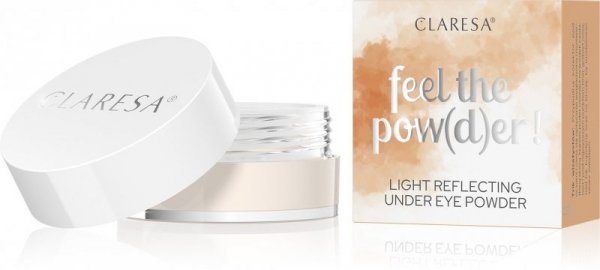 CLARESA Puder sypki pod oczy Feel The Pow(D)er! nr 02 beige 6g