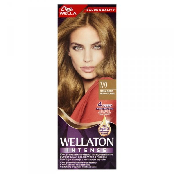 Wella Wellaton Krem intensywnie koloryzujący nr 7/0 - Średni Blond  1op.