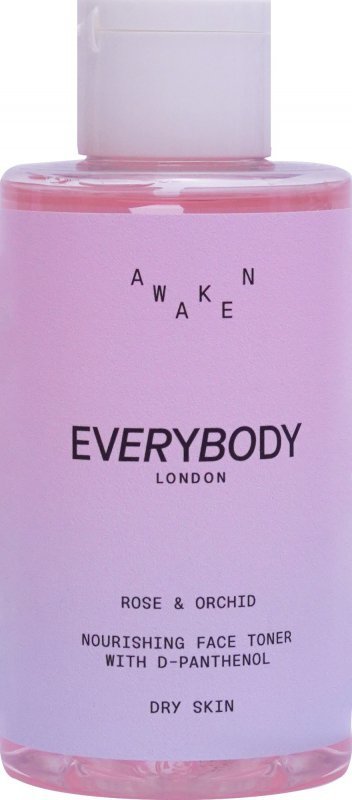 EVERYBODY Awaken Odżywczy Tonik do cery suchej - Róża i Orchidea 125ml