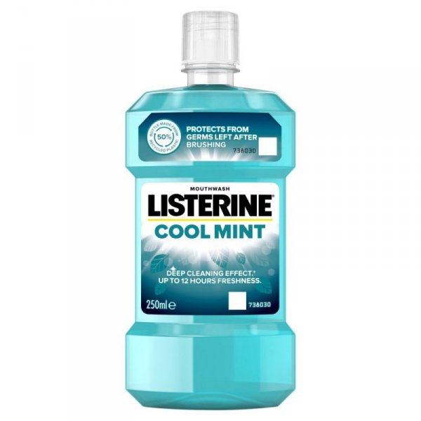 LISTERINE Coolmint Płyn do Płukania Jamy Ustnej 250 ml