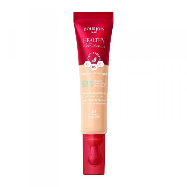 BOURJOIS Healthy Mix Serum Korektor pod oczy w płynie nr 51 LIGHT VANILLA