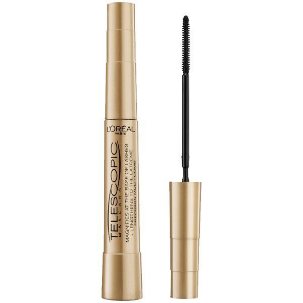 LOREAL Teleskopic Classic Gold Tusz do rzęs wydłużający Czarny 8 ml