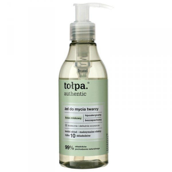 TOŁPA Authentic Żel do mycia twarzy  195 ml