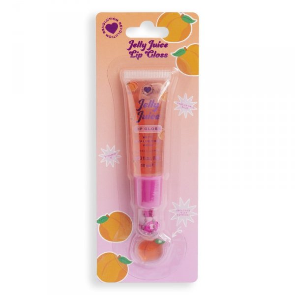I HEART REVOLUTION Jelly Juice Błyszczyk do ust - Peach 10 ml