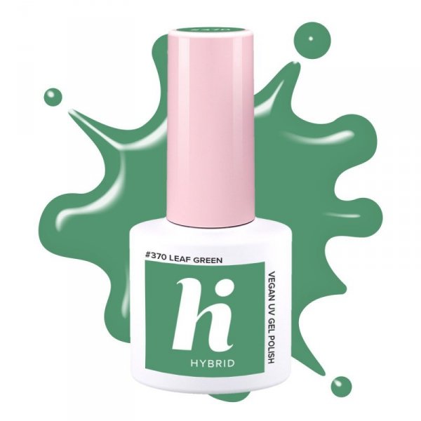 HI HYBRID Lakier hybrydowy #370 Leaf Green 5 ml