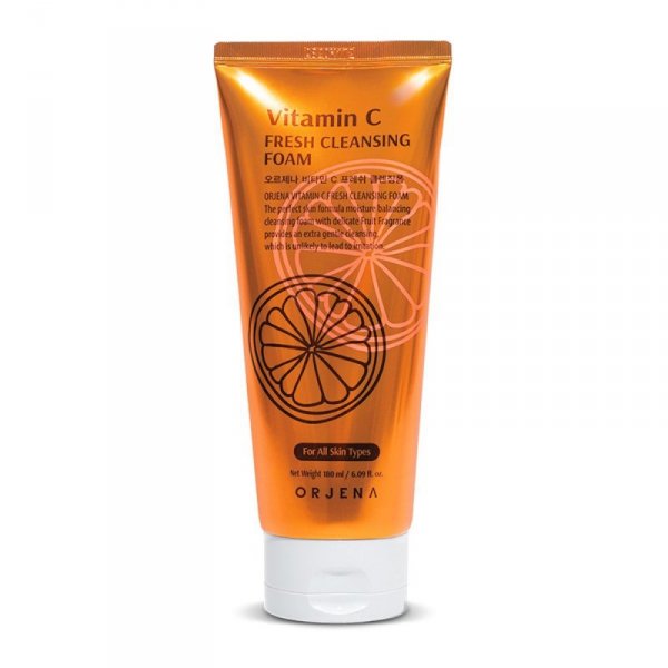 ORJENA Cleasing Foam Pianka do mycia twarzy - Vitamin C 180 ml