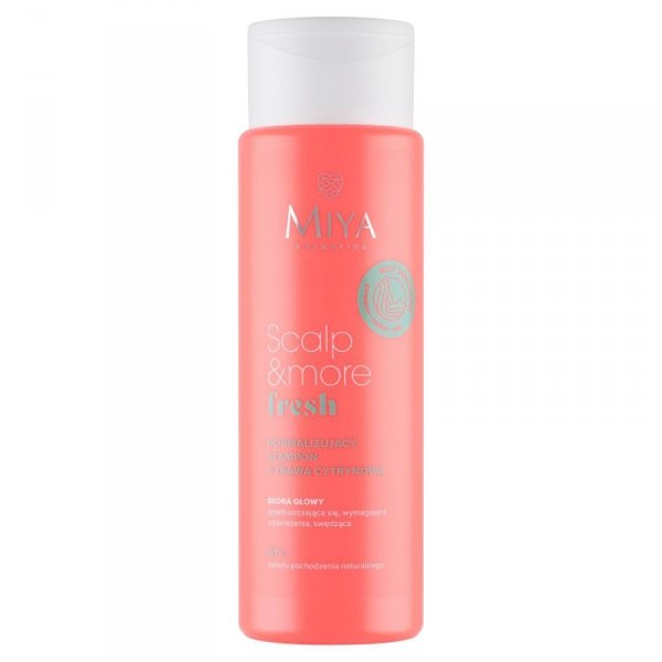MIYA Scalp&More Fresh Normalizujący szampon z trawą cytrynową 300 ml