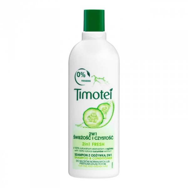 TIMOTEI Szampon głęboko oczyszczający 400 ml