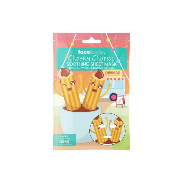 FACE FACTS Maska w płachcie Cheeky Churros 20 ml