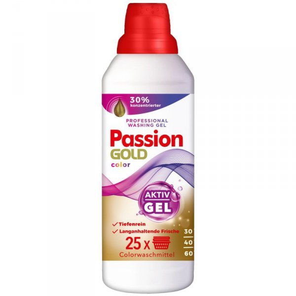 PASSION GOLD Żel do prania 1L Kolor