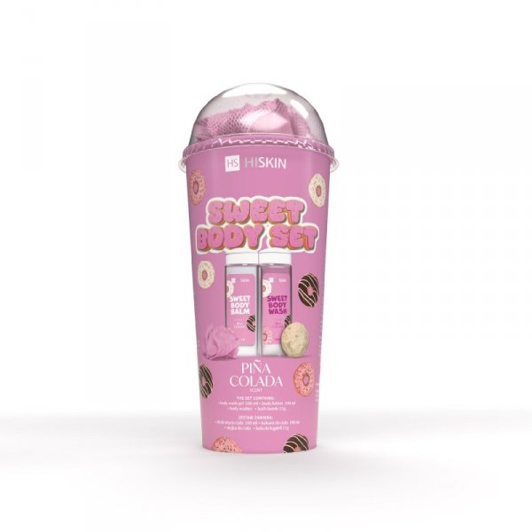 HISKIN BODY SET Tuba różowa SWEET- pinacolada