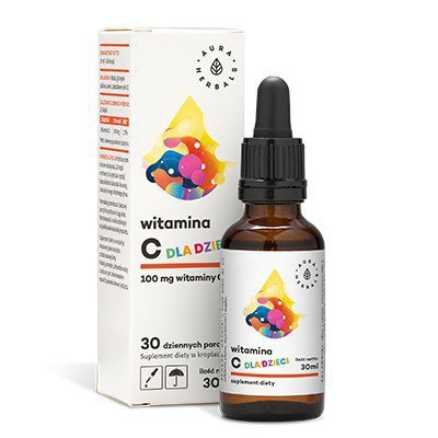 AURA HERBALS Witamina C krople dla dzieci 30 ml