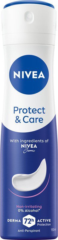 NIVEA Antyperspirant damski w sprayu Protect &amp; Care 150 ml
