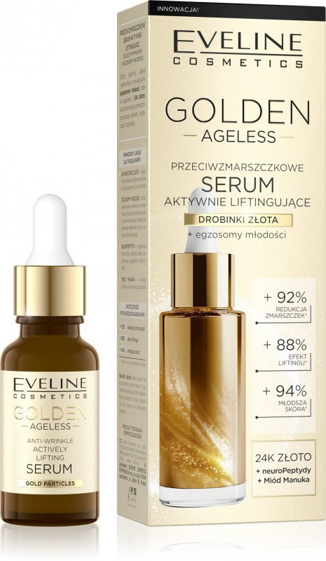 EVELINE GOLDEN AGELESS Serum liftingujące 18ml