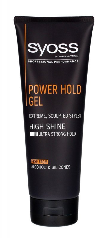 Schwarzkopf Syoss Power Hold Żel do włosów dla mężczyzn  250ml