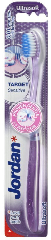 Jordan Szczoteczka do zębów Target Sensitive ultra soft  1szt - mix kolorów