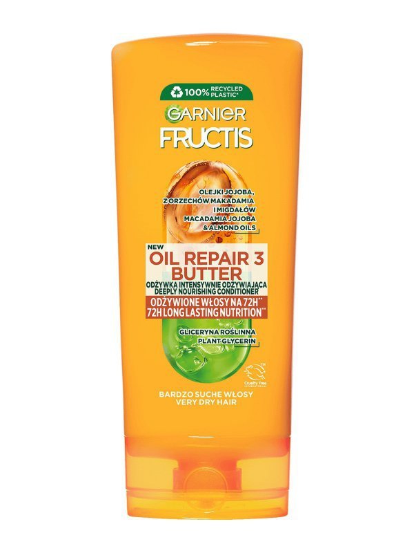 GARNIER Fructis Oil Repair 3  Butter Odżywka do włosów intensywnie odżywcza  200 ml