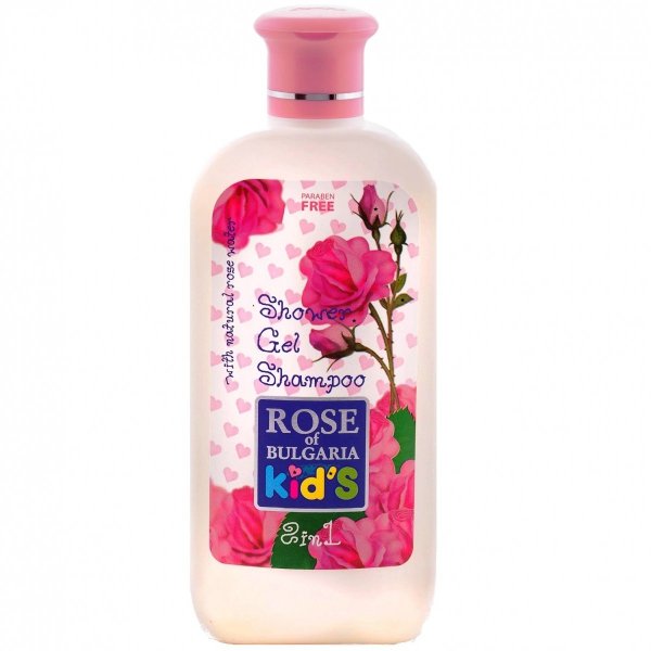 Różany Żel i Szampon 2w1 dla Dzieci, Rose of Bulgaria