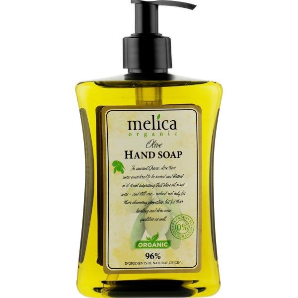 Mydło do rąk w płynie z Ekstraktem z Oliwek, Melica Organic, 500ml