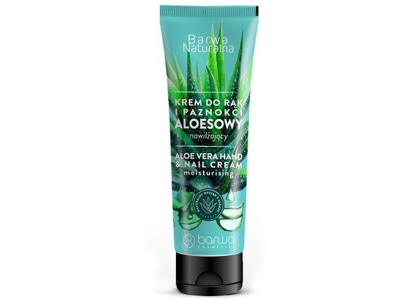 BARWA Naturalna Krem Aloesowy do dłoni i paznokci - nawilżający  100ml