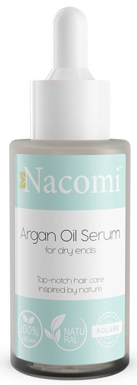 Serum na Końcówki Włosów z Olejem Arganowym, Nacomi