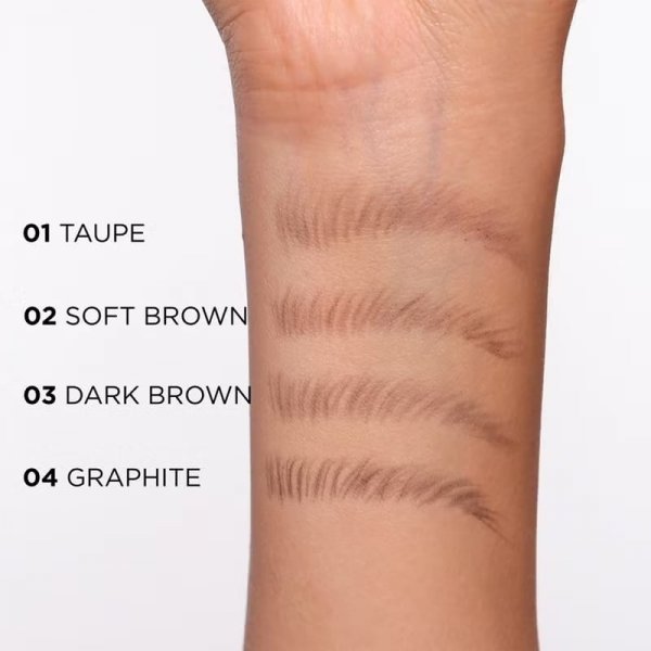 Eveline Micro Precise Brow Pencil Kredka do brwi wodoodporna 01 Taupe
