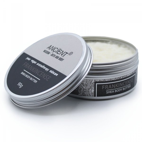 Frankincense Aromatherapy Shea Body Butter, 90g