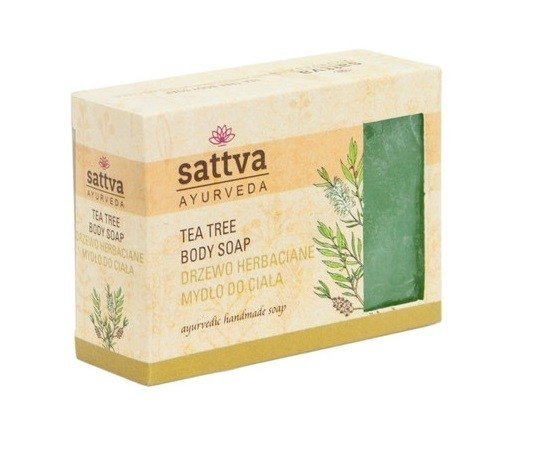 Tea Tree Natural Glycerine Soap Sattva, 125g
