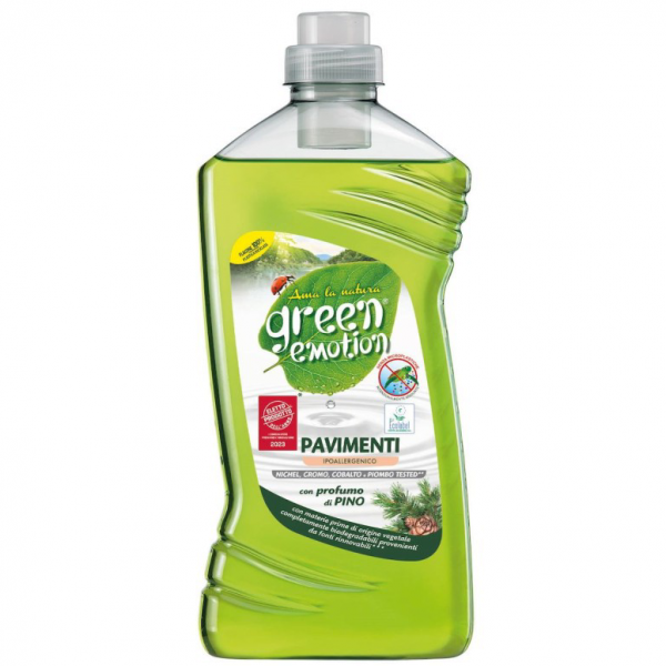 Ekologiczny środek do czyszczenia podłóg, SOSNA, Ecolabel, Green Emotion, 1000ml