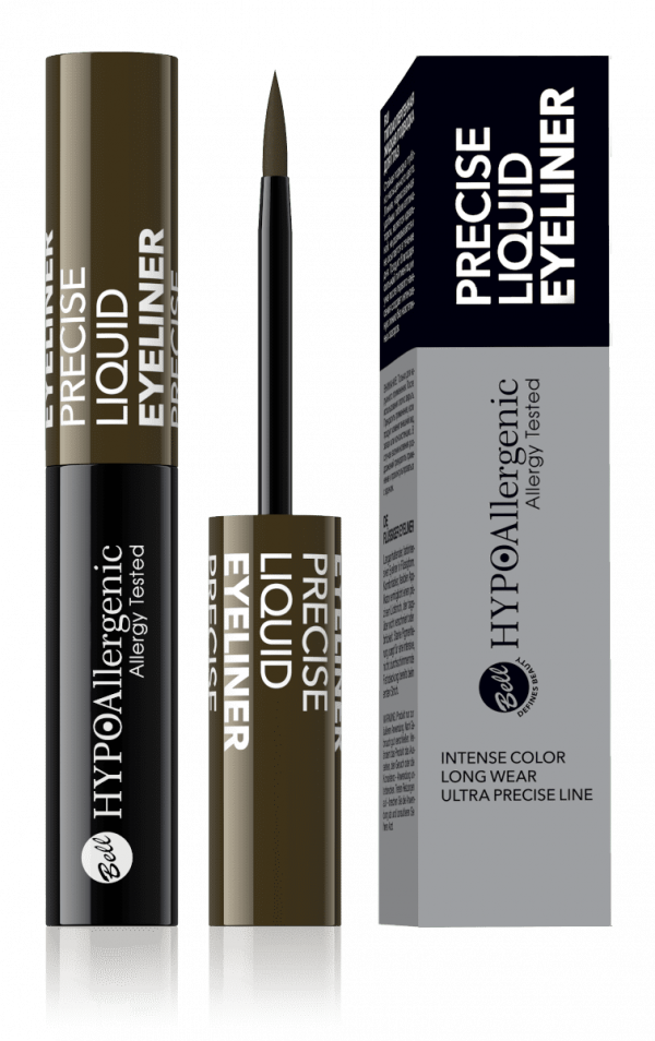 Bell HYPO Precise Liquid Eyeliner, konturówka do oczu w płynie, 02 - Elite Brown