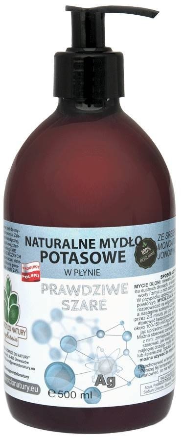 Natural Potassium Liquid Soap, with Ion Monoatomic Silver