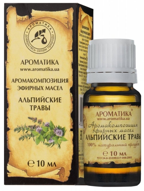 Alpine Herbs Essential Oil Blend, 100% Natural, Aromatika