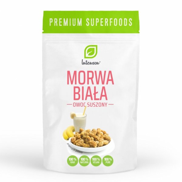 Morwa Biała, Owoc Suszony, Intenson, 150g