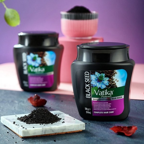 Black Seed Hair Mask Treatment Cream Dabur Vatika, 500g