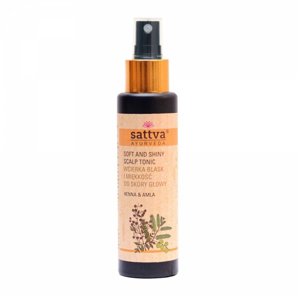 Saffron &amp; Cinnamon Hair Toner, Sattva, 100ml