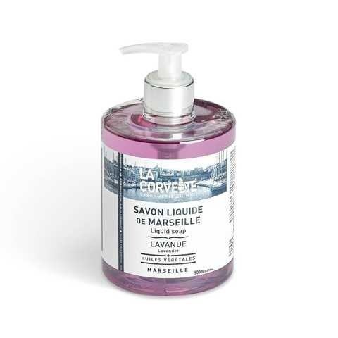 Lavender Marseille Liquid Soap, La Corvette, 500ml