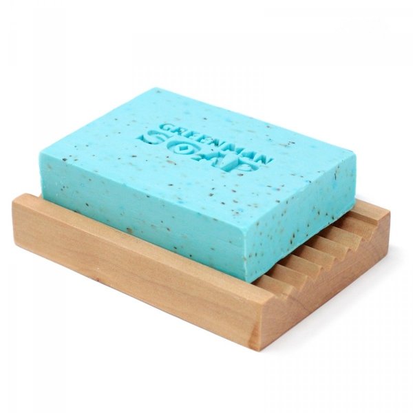 Bergamot &amp; Frankincense Natural Face and Body Soap, Greenman, 100g