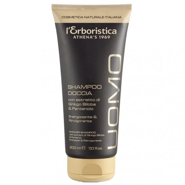 Męski szampon i żel pod prysznic 2w1, L’Erboristica Uomo, 200ml