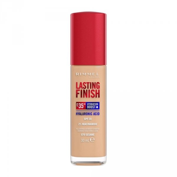 RIMMEL Lasting Finish 35H Podkład kryjący do twarzy 070 Sesame 30 ml