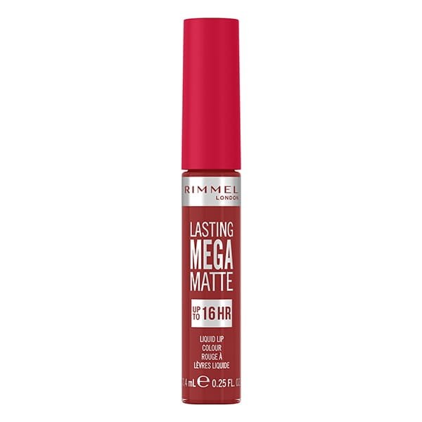 RIMMEL Lasting Mega Matte Płynna pomadka do ust 500 Fire Starter 7.4 ml