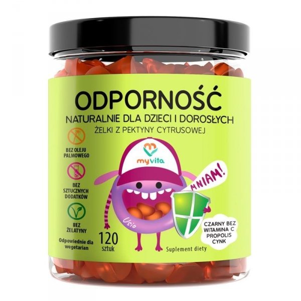 Immunity - Natural Gummies for children and adults, Myvita