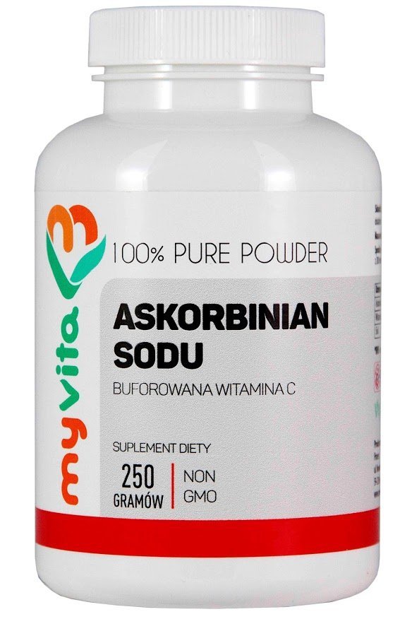 Sodium ascorbate, Buffered Vitamin C, Powder, MyVita