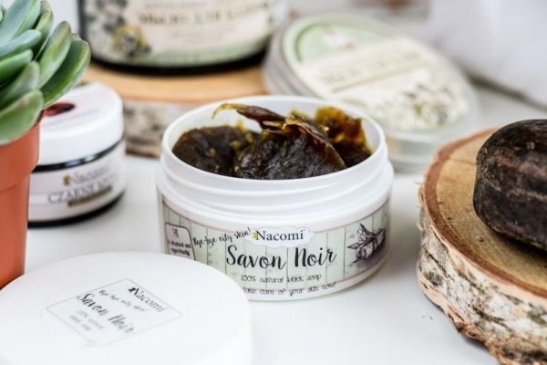 Nacomi Savon Noir Natural Black Soap, 120g