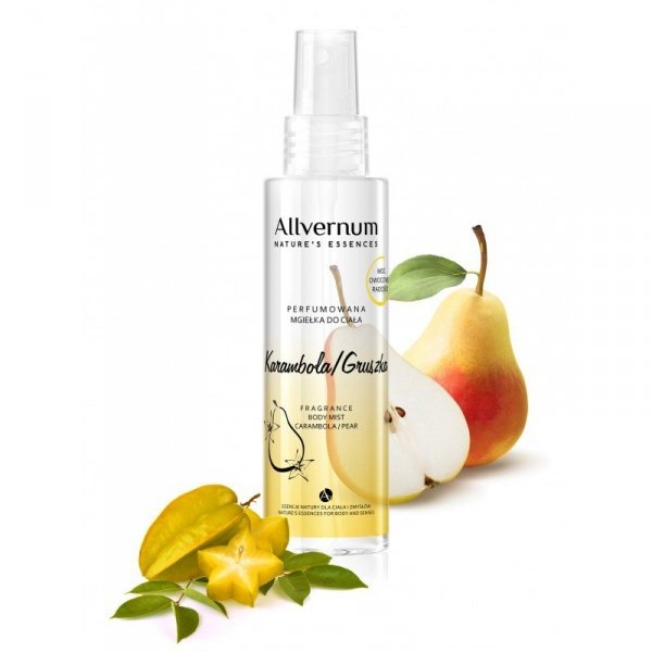 Fragrance Body Mist Carambola &amp; Pear, Allvernum