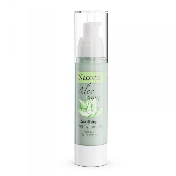 Aloesowy Żel Krem do Twarzy, Nacomi, 50ml