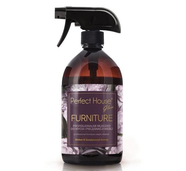 BARWA Perfect House Glam Furniture Profesjonalne Mleczko do mycia i pielęgnacji mebli  500ml