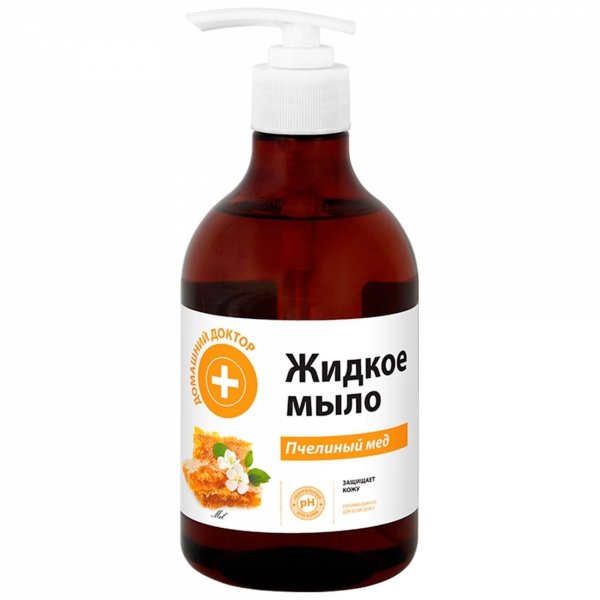 Mydło w płynie z Miodem pszczelim, Domowy Doktor, 480ml