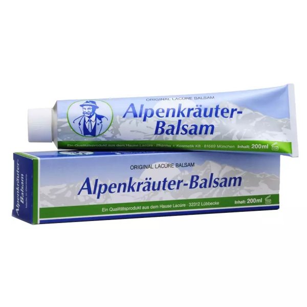 Balsam przeciwbólowy Zioła Alpejskie, ALPENKRAUTER, 200ml