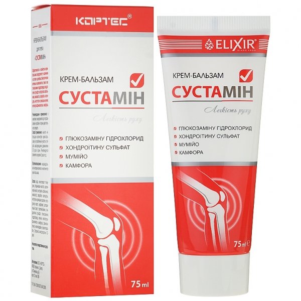 Joint Cream Balm Sustamin, 75ml