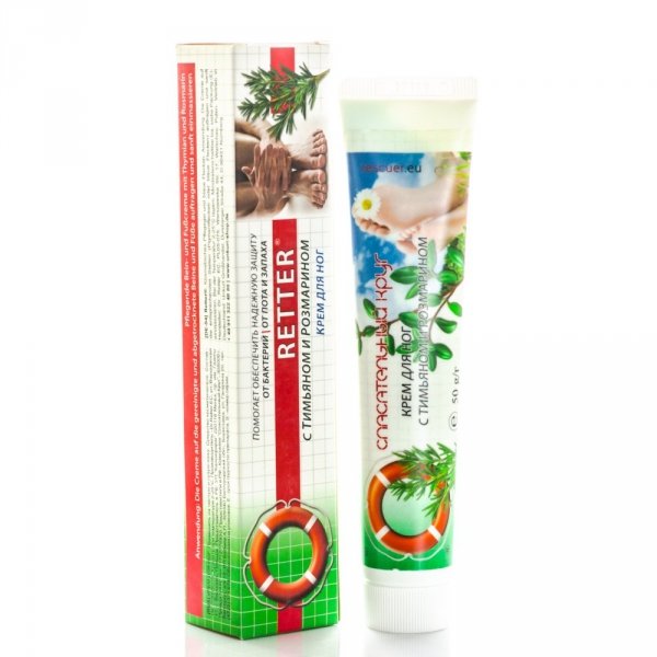 Deodorant and Antiseptic Foot Cream Rescuer No.61